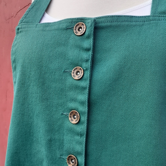 Kavu Denim Jumper Overalls Dress VSCO - Picture 9 of 12